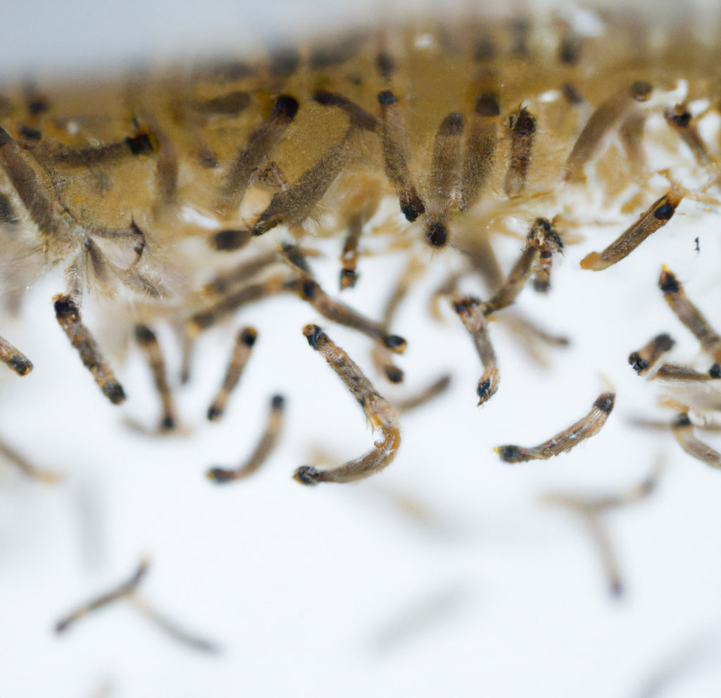 Goldfish 2025 mosquito larvae