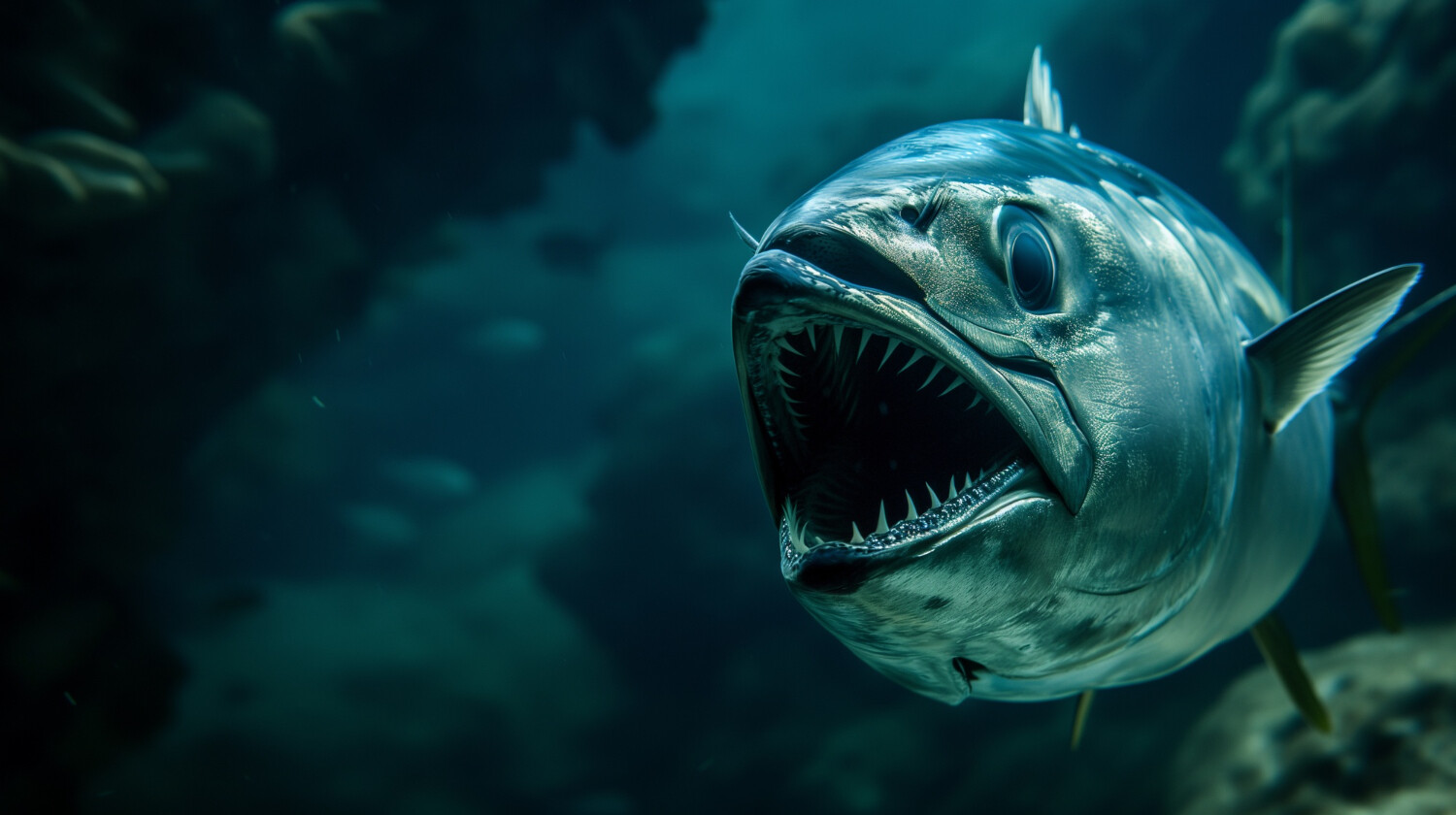 Piranha Eat Goldfish
