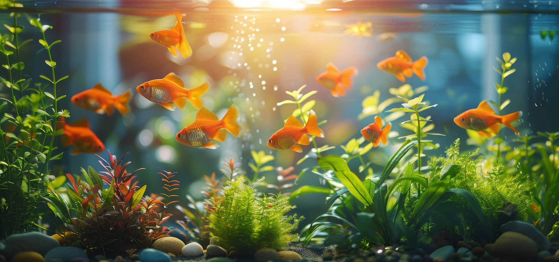 Name Something you Associate with Goldfish